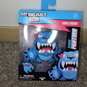 Mr BEAST Classic Panther Vinyl Figure - Blue